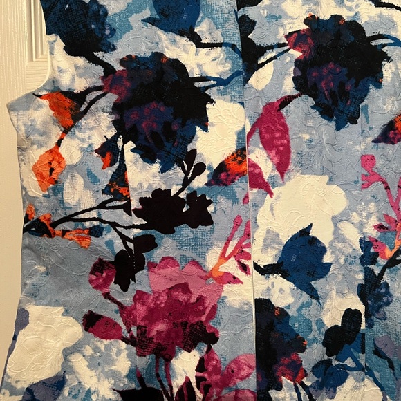 Adrianna Papell floral dress 14 - Picture 7 of 8